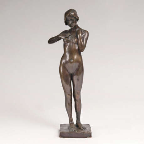 Ferdinand Frick ''Bronze-Skulptur 'Weiblicher Akt''' - photo 1