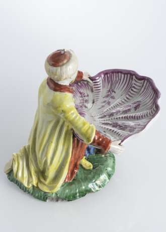 Menage in Form eines Türken mit Muschelschale - Foto 3