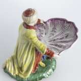 Menage in Form eines Türken mit Muschelschale - Foto 3