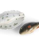 Zwei Trompe-D'Oeil Terrinen in Fischform - Foto 1