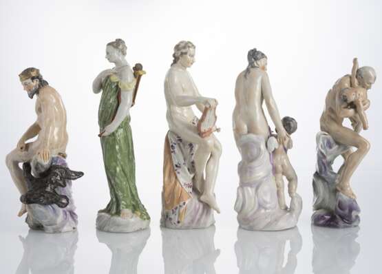 Fünf Figuren aus der Serie der großen Planetengötter - photo 2