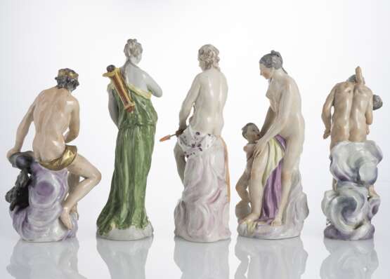 Fünf Figuren aus der Serie der großen Planetengötter - photo 3
