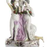 Figurengruppe drei Grazien - Aglaia, Euphrosyne und Thalia mit Amor - фото 1