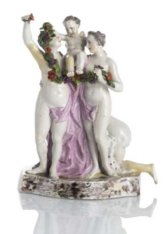 Figurengruppe drei Grazien - Aglaia, Euphrosyne und Thalia mit Amor - фото 1