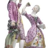 Zwei Figuren aus einer Folge der Jahreszeiten in Paaren - photo 7
