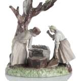 Figurengruppe - Die Schmiede oder Allegorie des Elementes Feuer - photo 1