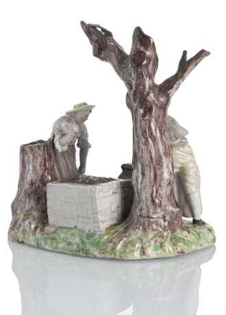 Figurengruppe - Die Schmiede oder Allegorie des Elementes Feuer - photo 3