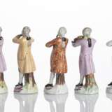 Fünf Figuren aus einer Musikantengruppe - Foto 4