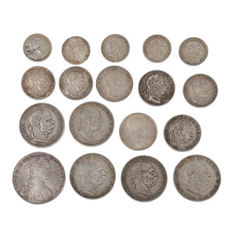 Habsburger / Österreich - Konvolut historischer Münzen, - photo 1