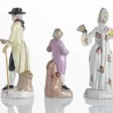 Kavalier, Dame mit Fächer, Herr mit Weinglas - photo 3