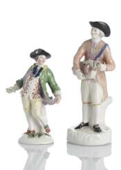 Zwei bäuerliche Figuren