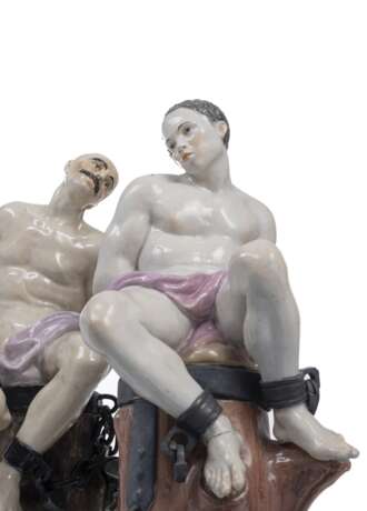 Zwei große Figuren von gefesselte Sklaven - Foto 7