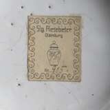 Fächerplatte mit Wappen - photo 3