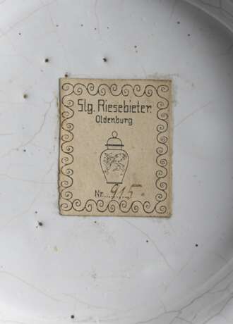 Fächerplatte mit Wappen - photo 3