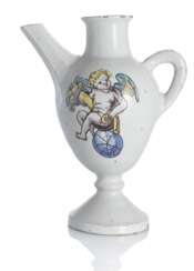 Apothekerkanne/Sirupkanne mit Putto