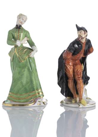 Julia und Pantalone aus der Commedia dell'Arte - photo 1
