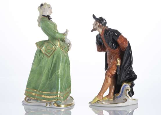 Julia und Pantalone aus der Commedia dell'Arte - photo 2