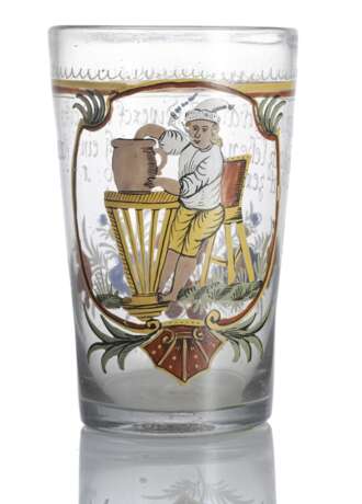 Becher mit Darstellung eines Töpfers - photo 1
