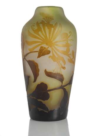 Cameo Glas-Vase "Chèvrefeuille" - photo 1