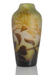 Cameo Glas-Vase &quot;Chèvrefeuille&quot;