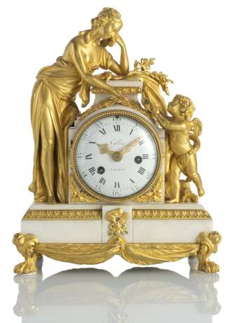 Louis-XVI-Pendule mit Venus und Amor - Foto 1