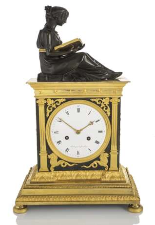 Feine Empire Pendule - "La Liseuse" - photo 1