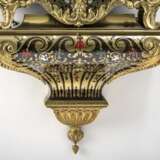 Große Prunkpendule im Boulle-Stil auf Wandkonsole - photo 6
