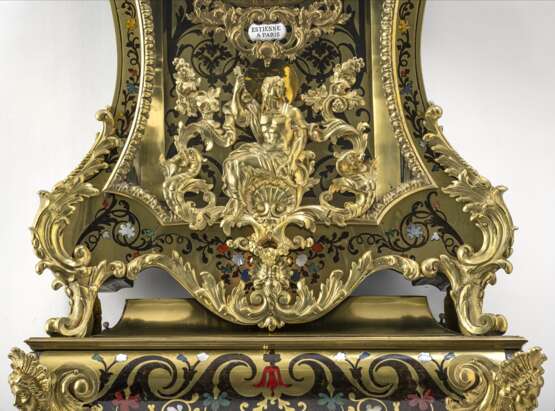 Große Prunkpendule im Boulle-Stil auf Wandkonsole - photo 7