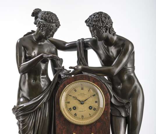 Große Pendule mit Amor und Psyche - photo 3