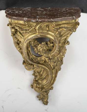 Kleine Louis XV Wandkonsole - photo 3