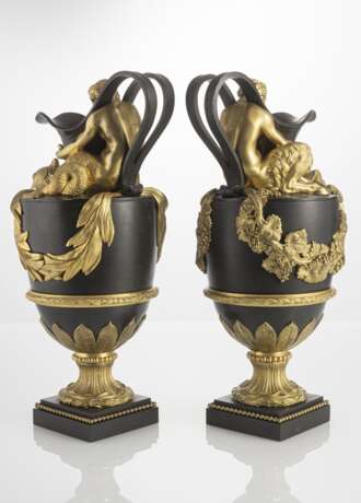 Paar Kannen "Triton und Satyr" - photo 3