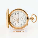 Mermod Frères. Pocket watch with chronograph and minute repeater - фото 6
