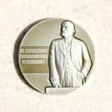 Медаль настольная Ленинград 1919-1979 ЛМД Бюргер Алюминий Gravur Медали СССР UdSSR (1922-1991) 1970-е гг 1979 - Foto 3