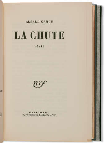 CAMUS, Albert (1913-1960) - photo 2