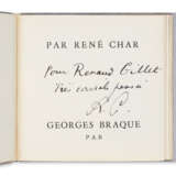 BRAQUE, Georges (1882-1963) et Ren&#233; CHAR (1907-1988) - photo 2
