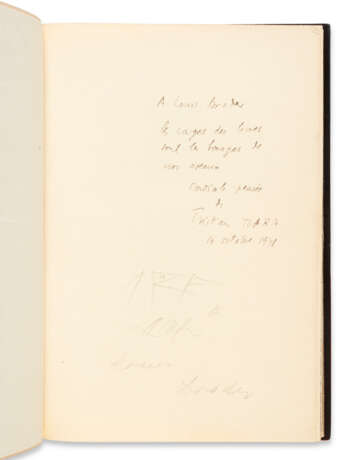ARP, Jean (1886-1966) et Tristan TZARA (1896-1963) - Foto 3
