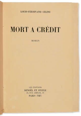 C&#201;LINE, Louis-Ferdinand Destouches, dit (1894-1961) - Foto 2