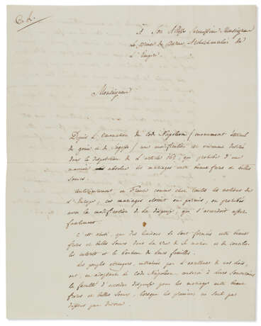 [CAMBAC&#201;R&#200;S, Jean-Jacques-R&#233;gis de (1753-1824)] - Foto 3