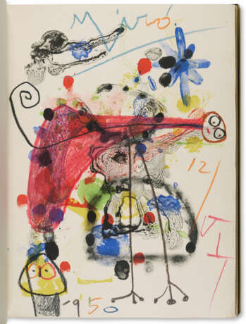 MIR&#211;, Joan (1893-1983) et Tristan TZARA (1896-1963) - Foto 1