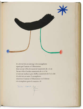 MIR&#211;, Joan (1893-1983) et Tristan TZARA (1896-1963) - Foto 5