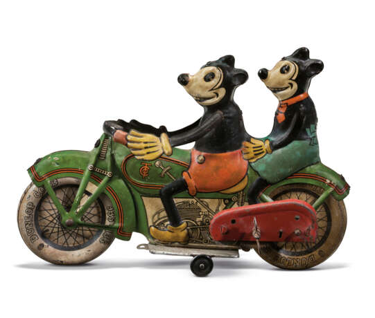 MICKEY AND MINNIE MOUSE MOTORCYCLE - photo 1