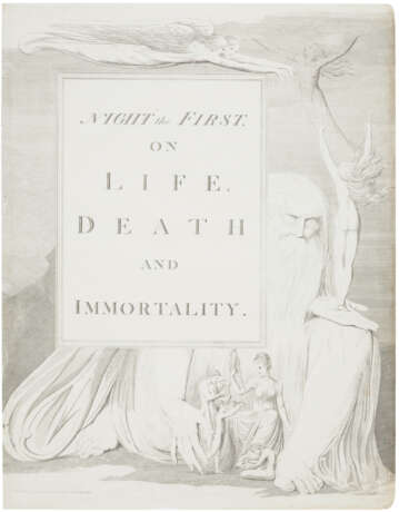 WILLIAM BLAKE (1757-1827), illustrator – EDWARD YOUNG (1683-1765), author - photo 1
