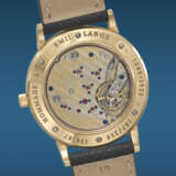 A. LANGE & S&#214;HNE. A VERY RARE AND HIGHLY ATTRACTIVE 18K PINK GOLD LIMITED EDITION ASTRONOMICAL WRISTWATCH WITH MOON PHASES, MADE TO COMMEMORATE THE 150TH ANNIVERSARY OF EMIL LANGE`S BIRTH - photo 4