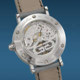 GERALD GENTA. AN ATTRACTIVE 18K WHITE GOLD TOURBILLON WRISTWATCH WITH DATE AND POWER RESERVE INDICATION - photo 4