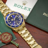 ROLEX. A CHARMING 18K GOLD AUTOMATIC WRISTWATCH WITH SWEEP CENTRE SECONDS, DATE AND BRACELET - photo 3