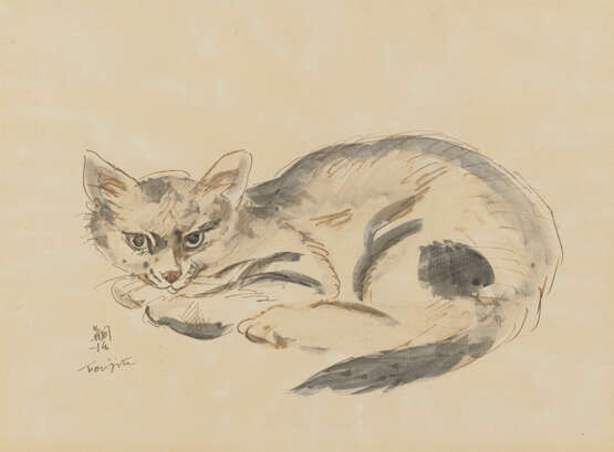 LEONARD TSUGUHARU FOUJITA (1886-1968) - Foto 1