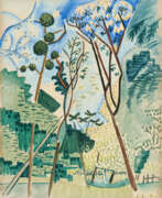 Watercolor on paper. ANDRE LHOTE (1885-1962)