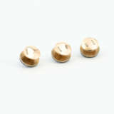 Three Enamel-Diamond-Buttons - photo 2