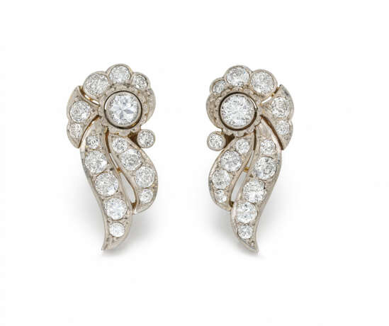 Delicate Diamond-Ear Studs - photo 1