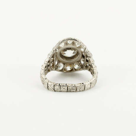 Art Deco Diamond-Onyx-Ring - photo 3